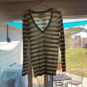 American Eagle gauze like sweater